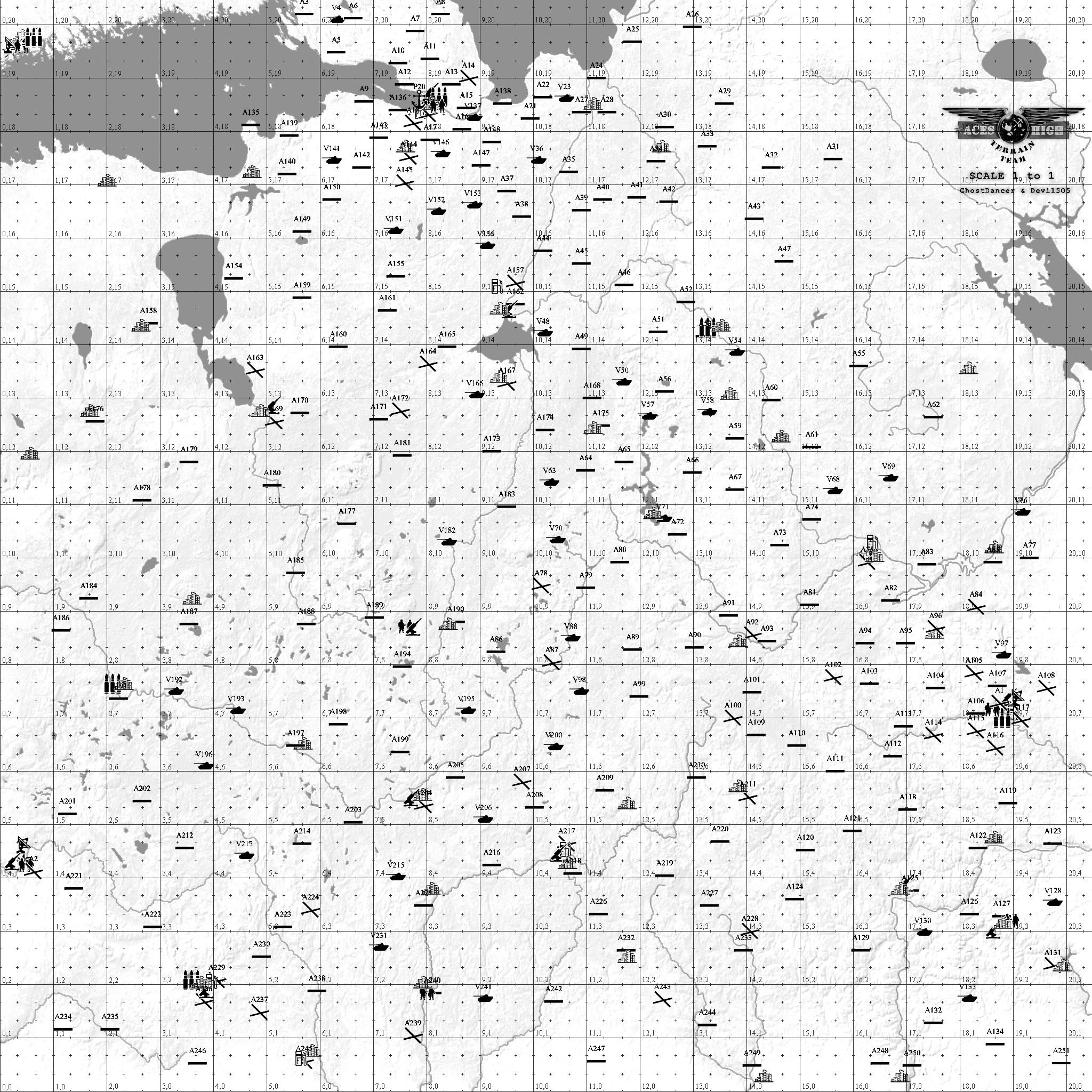 Operation Bagration Russia Map under 1MB