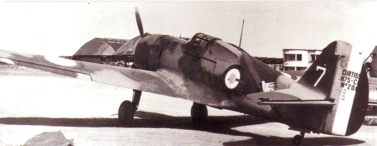 Curtiss Hawk H 75A French Airforce GCII.5 No208 Battle of France 1940 01
